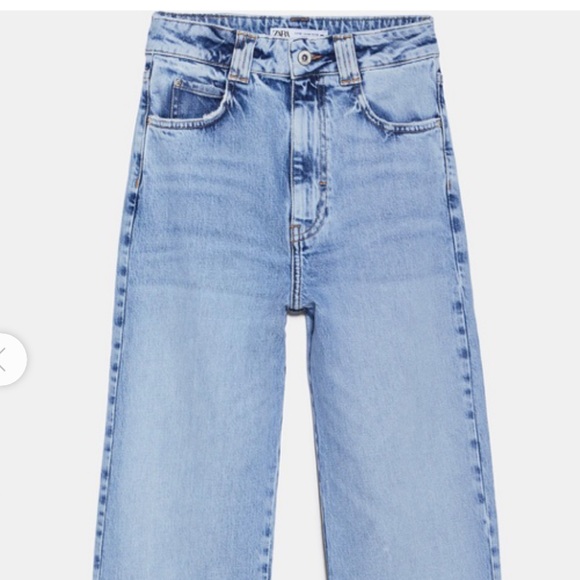 NWOT ZARA HIGH RISE SLIM FIT JEANS - Picture 6 of 10
